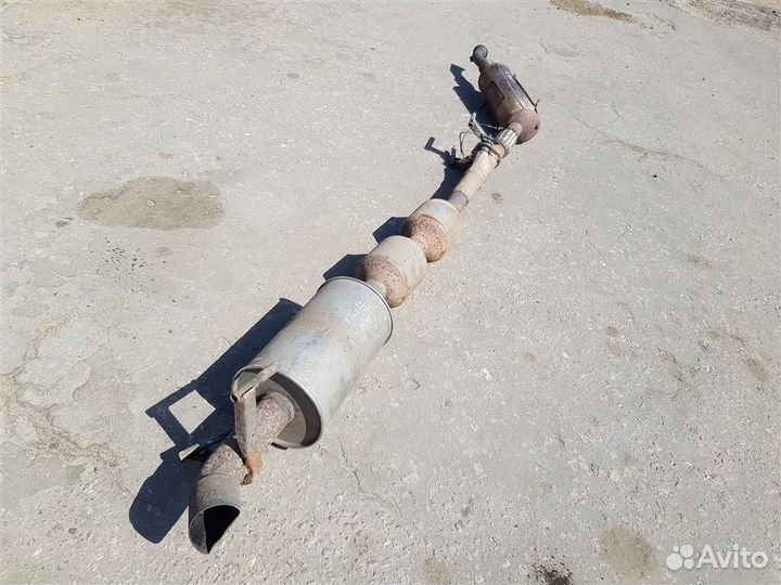 Труба выхлопная (Глушитель) фольскваген Crafter 1