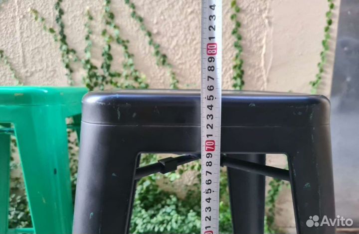 Барный стул, металлический