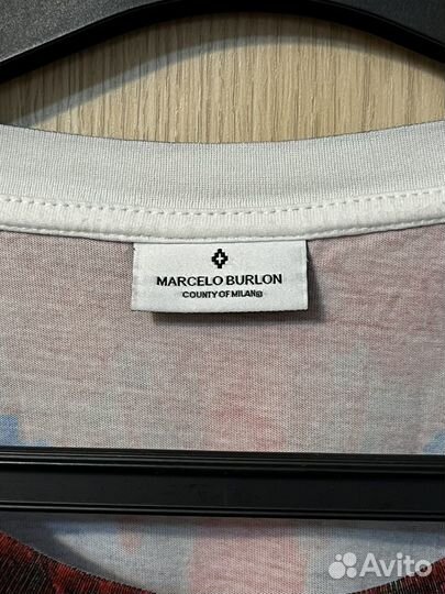 Футболка marcelo burlon оригинал