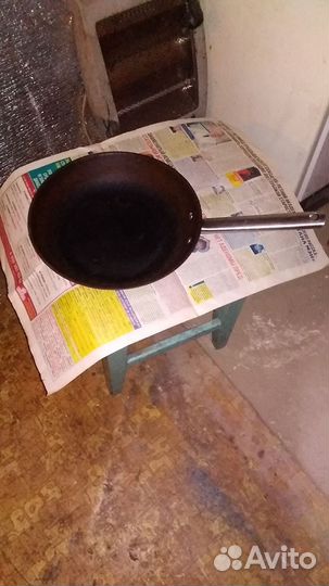 Чугунная сковорода