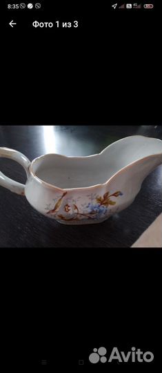 Сливочник молочник СССР