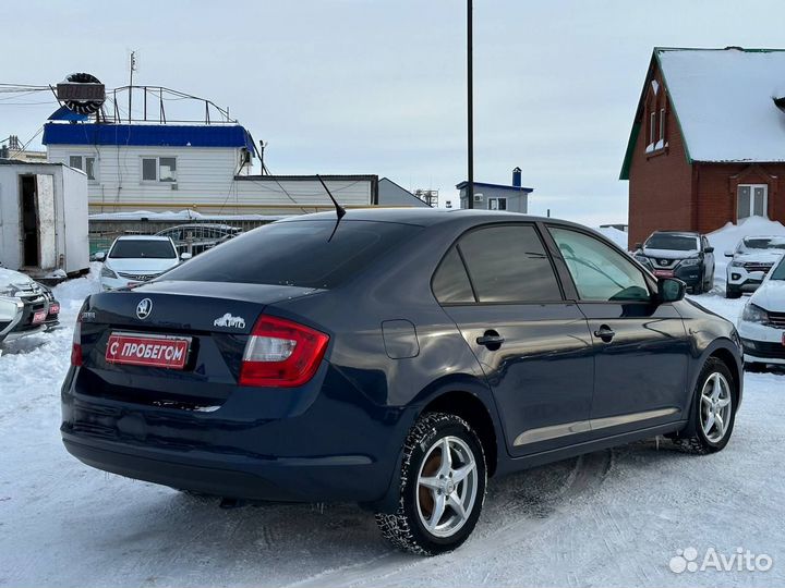 Skoda Rapid 1.6 AT, 2014, 183 951 км