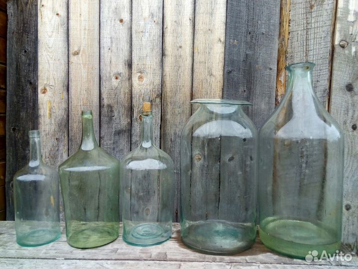 Бутыль стеклянная СССР