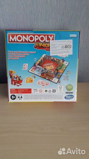 Монополия,Junior,новая настольная игра