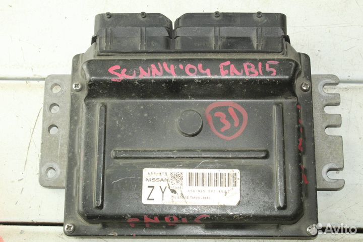 Блок efi nissan sunny 04* FNB15 QG15DE