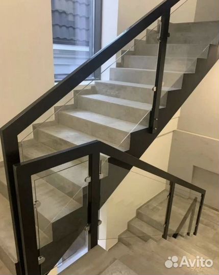 Пeрилa для лестниц / пopучни из нeржавейки