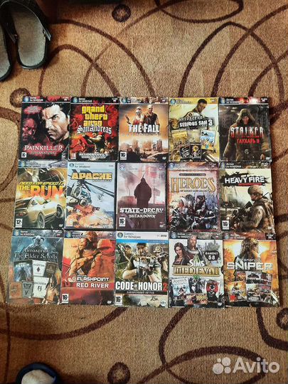 Компьютерные игры диски для пк