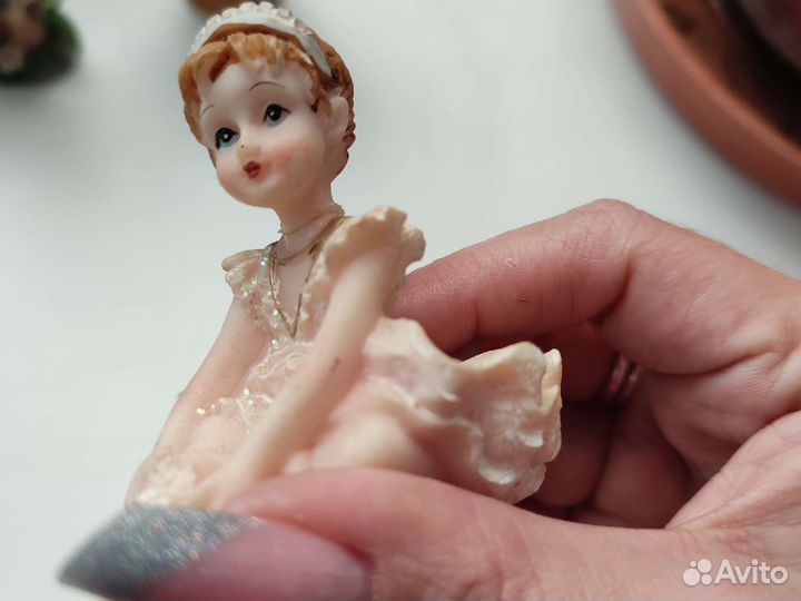 Фигурки куколки (полистоун)