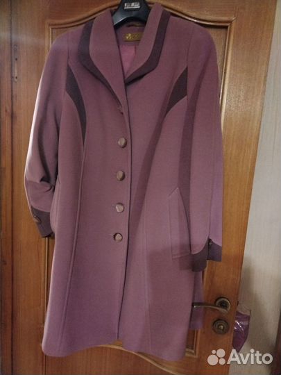 Пальто женское демисезонное 54 56 размера новое
