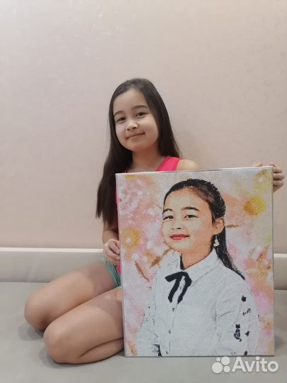 Алмазная мозаика по фото - набор