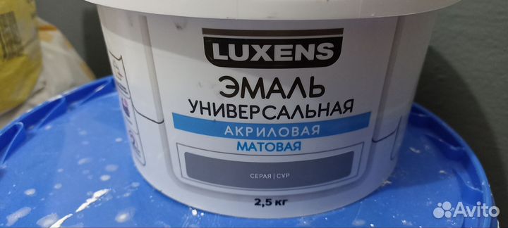 Краска для стен и потолков белая