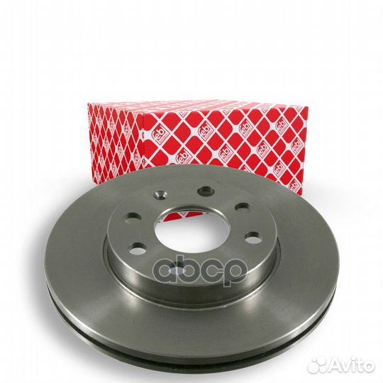 Торм.диск пер.вент.240x20 4 отв 19508 Febi