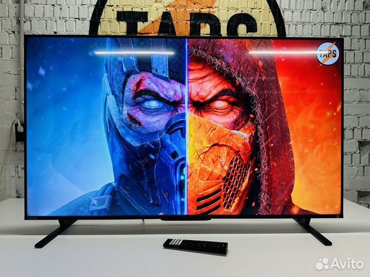 Огромный игровой Toshiba 140см 144гц SMART TV 4K