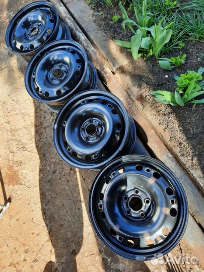 Диски штамп 5/100, R15 Skoda, VW