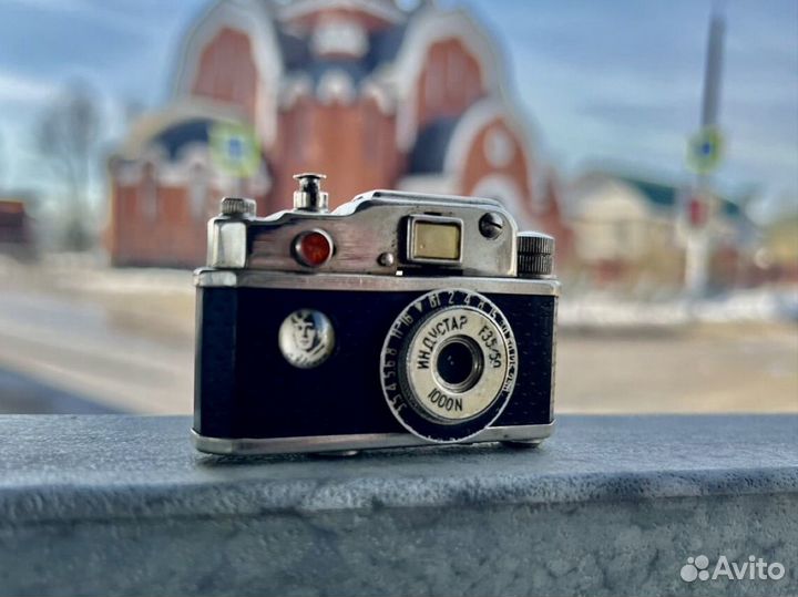 Зажигалка СССР фотоаппарат Есенин