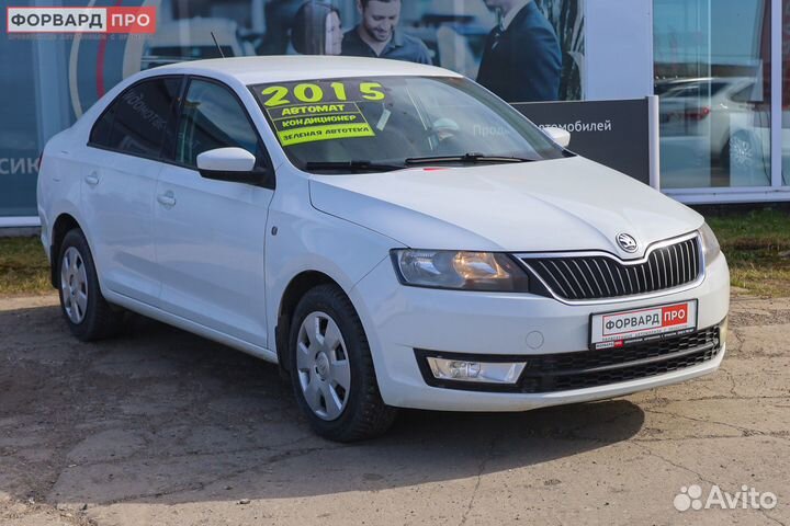 Skoda Rapid 1.6 AT, 2015, 115 001 км