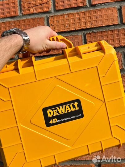 Лазерный уровень dewalt 4D нивелир 16 линий