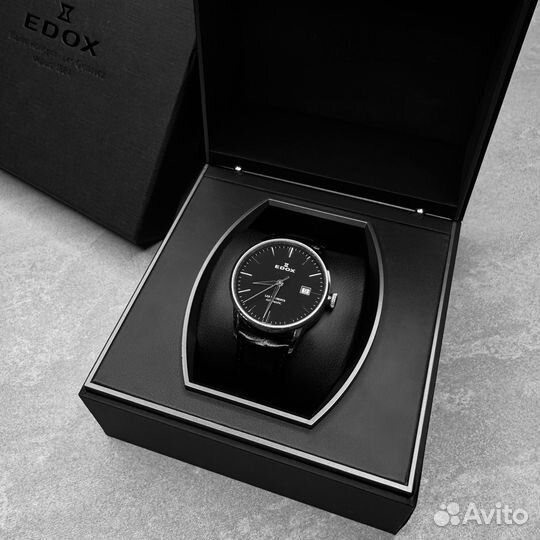 Швейцарские механические часы Edox 80081-3NIN