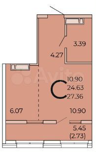 Квартира-студия, 27,4 м², 16/20 эт.