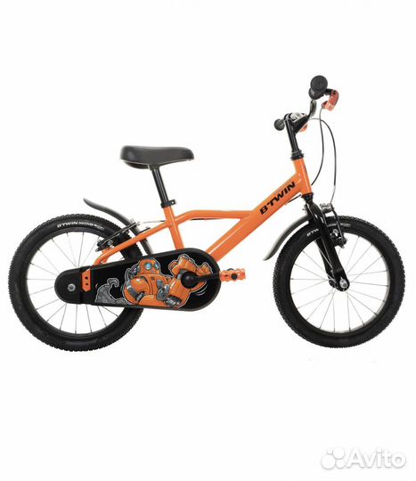 Детский велосипед 16 decathlon robot btwin X новый