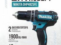 Шуруповерт Аккумуляторный Makita DHP482SFE