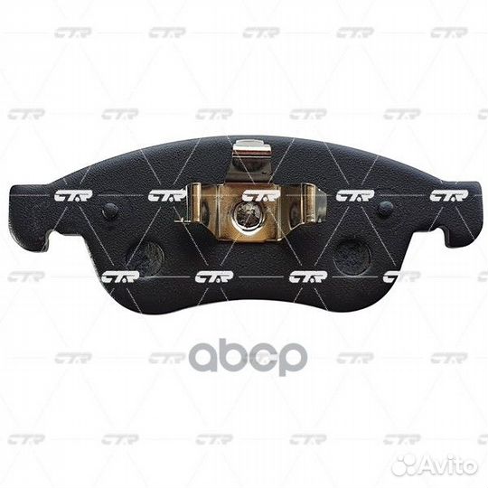 Колодки тормозные дисковые передние GK0983 CTR