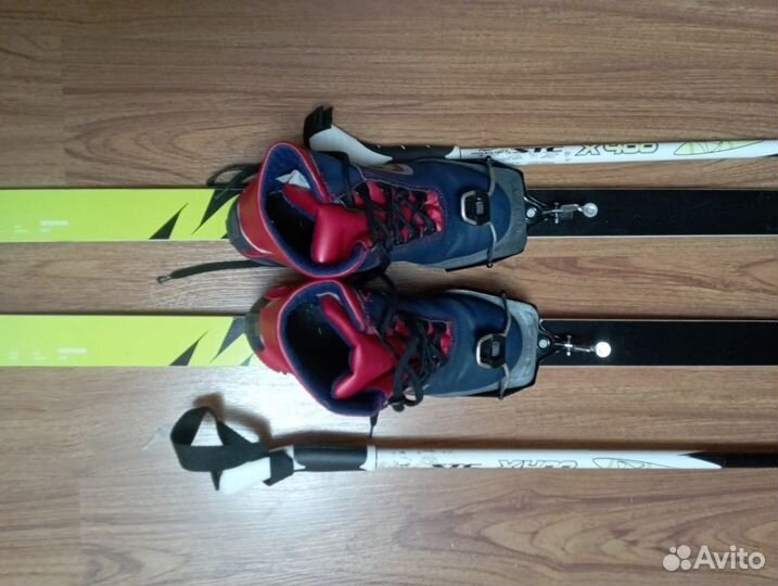 Лыжи беговые детские 150 с ботинками