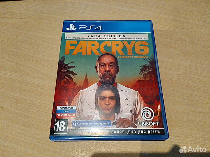 Far Cry 6 ps4 диск