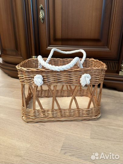Плетеная сумка, корзина