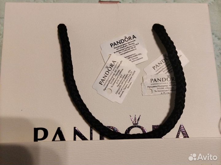 Pandora шарм и браслет