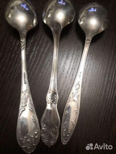 Мельхиоровые ложки СССР