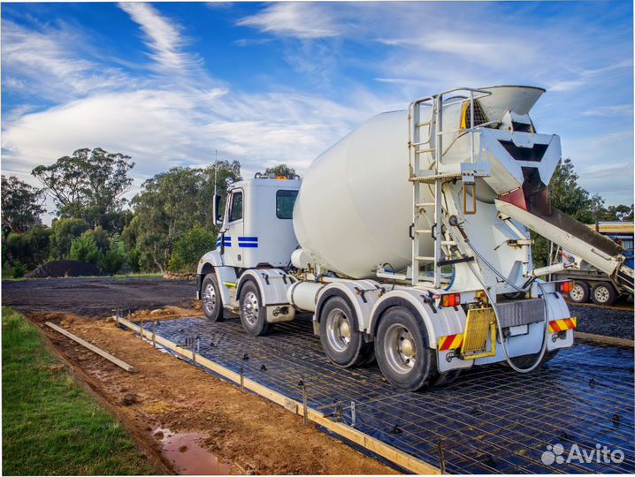 Бетон с доставкой и строительный раствор