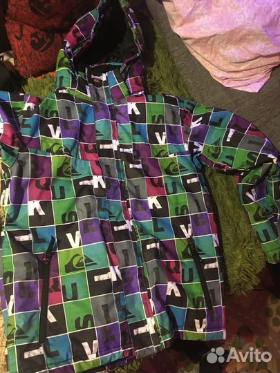 Горнолыжная куртка quiksilver youth