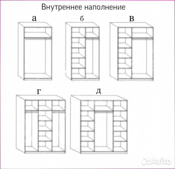 Распашной шкаф в комнату с Фабрики