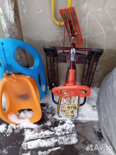 Санки, снегокат