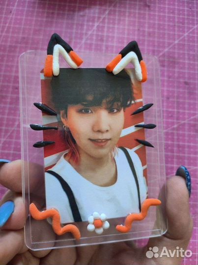 Пластиковые протекторы топлоадеры для kpop карт