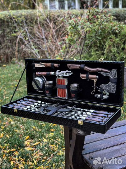 Шашлычный набор с гравировкой