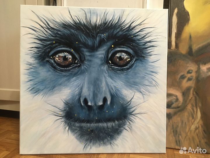 Картина маслом на холсте 50х50