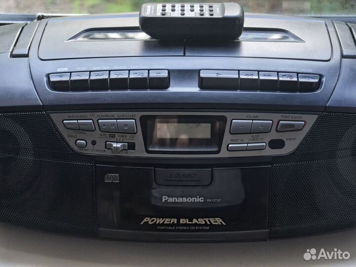 Кассетная - CD магнитола panasonic RX DT 37