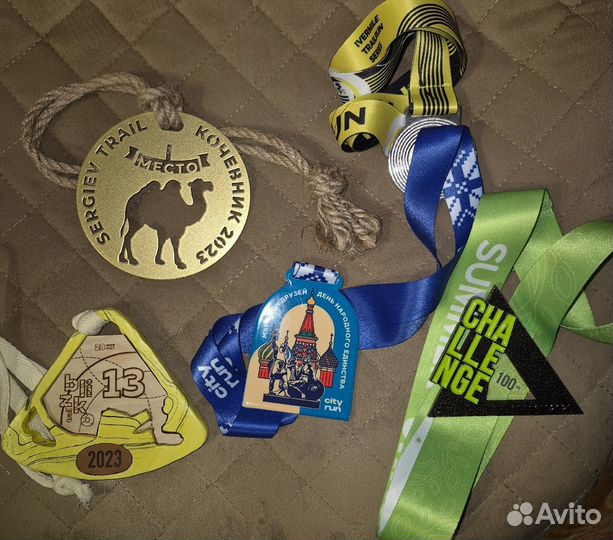 Медаль финишера бег