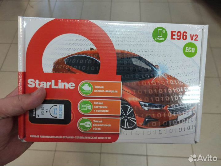 Сигнализация с Автозапуском StarLine StarLine E96