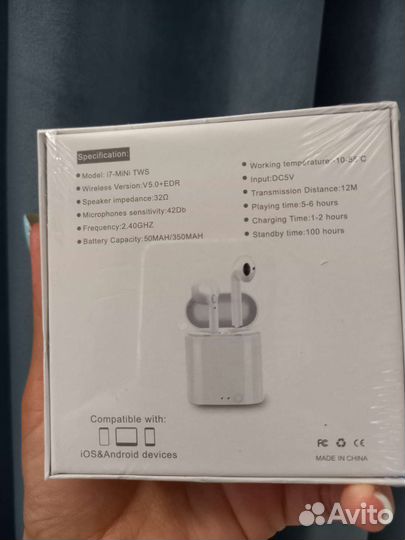 Беспроводные наушники Airpods новые