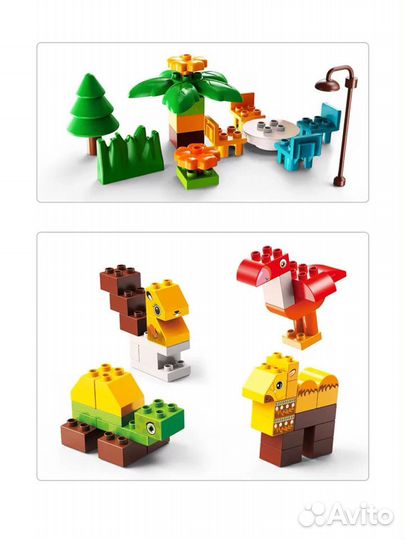 Новый конструктор аналог lego duplo 269 деталей