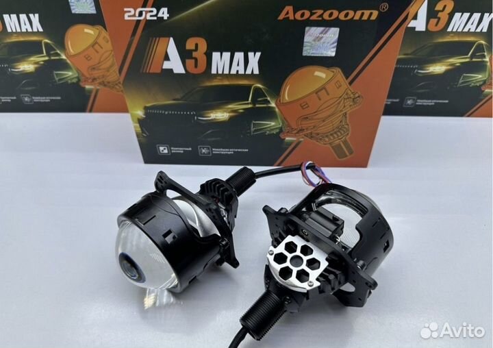 BI-LED Светодиодные линзы aozoom A3 MAX 3.0