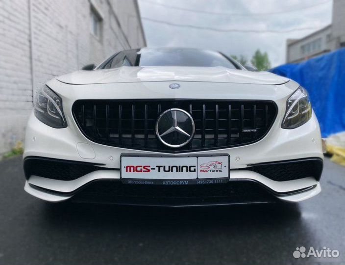 Решетка для оригинала S63 AMG Coupe C217 GT 14-17