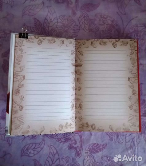 Книга для записи кулинарных рецептов