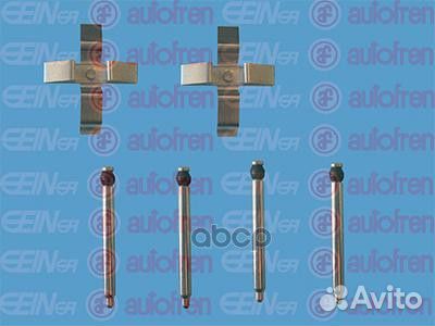 Монтажный комплект тормозных колодок D42284A Se