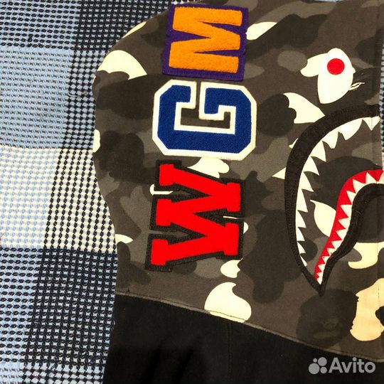 Зип-худи Bapeshark (A Bathing Ape) оригинал