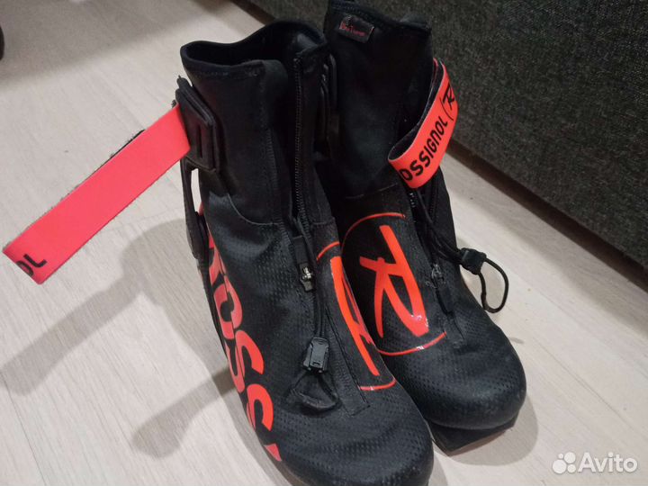 Лыжные ботинки коньковые rossignol combi jr