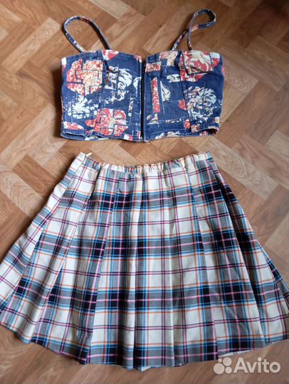 Джинсовый комплект для девочки